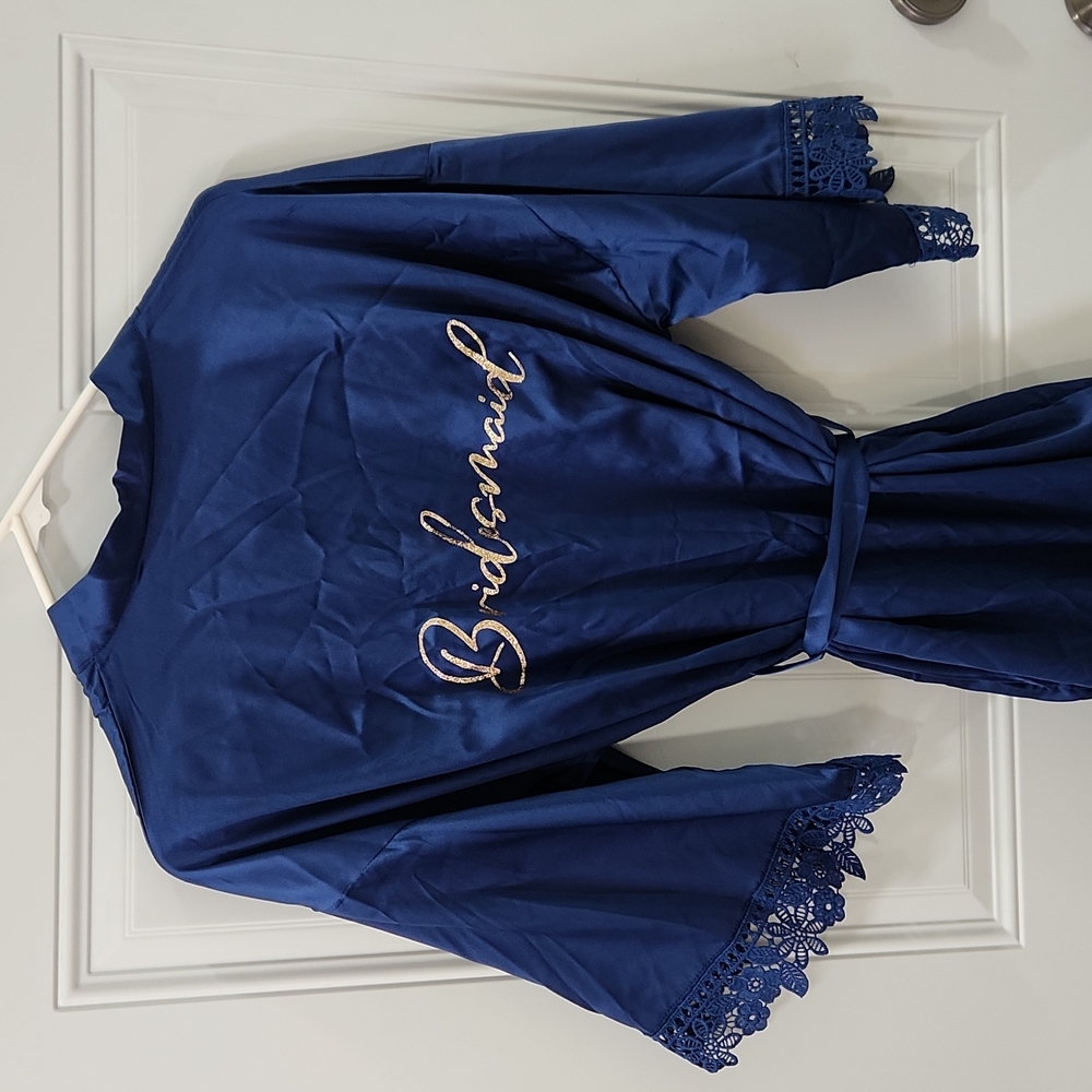 Bridesmaid Silk Kimono Robe